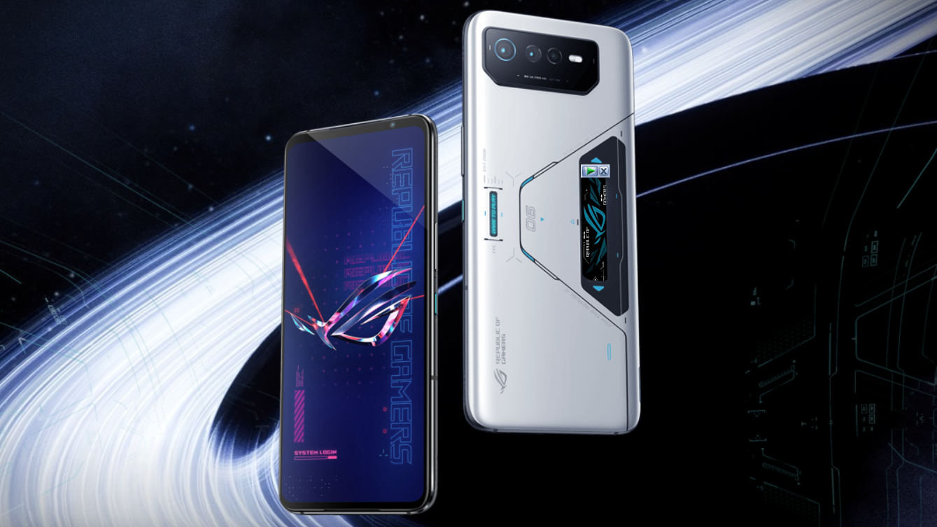 The new ASUS ROG Phone 6 also comes equipped with Qualcomm's newest chipset.